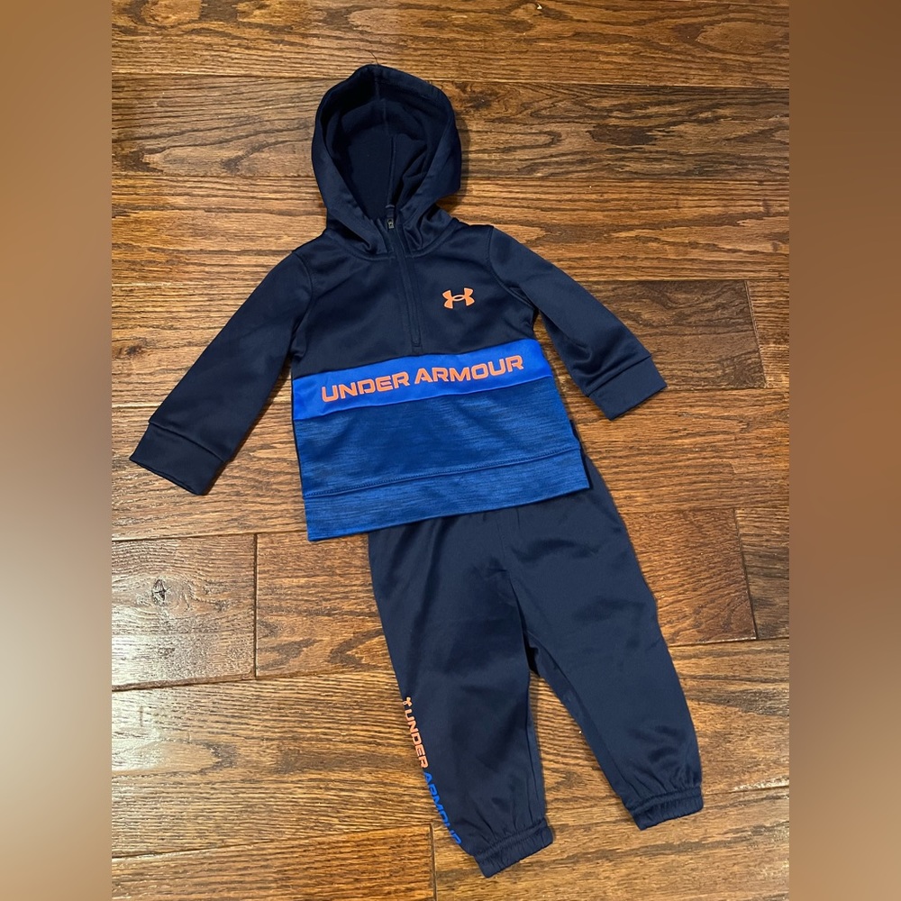 3-6 month Under Armour outfit. Worn once. Excellent condition.